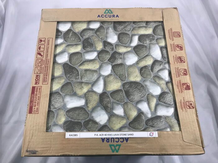 KERAMIK LANTAI MATT GRAPHIC FLAT 40 X 40 ACCURA LAVA STONE SAND (KW 1) - Image 2