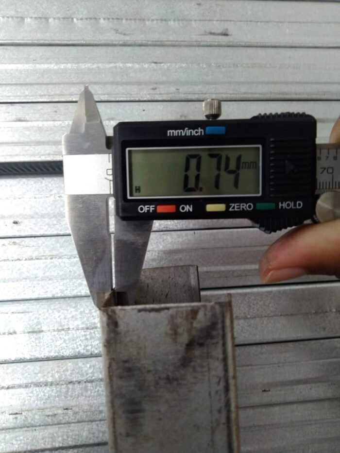 BAJA RINGAN KASO C75 X 35 X 0,75MM (5,10KG) SNI AZ-100 - Image 2
