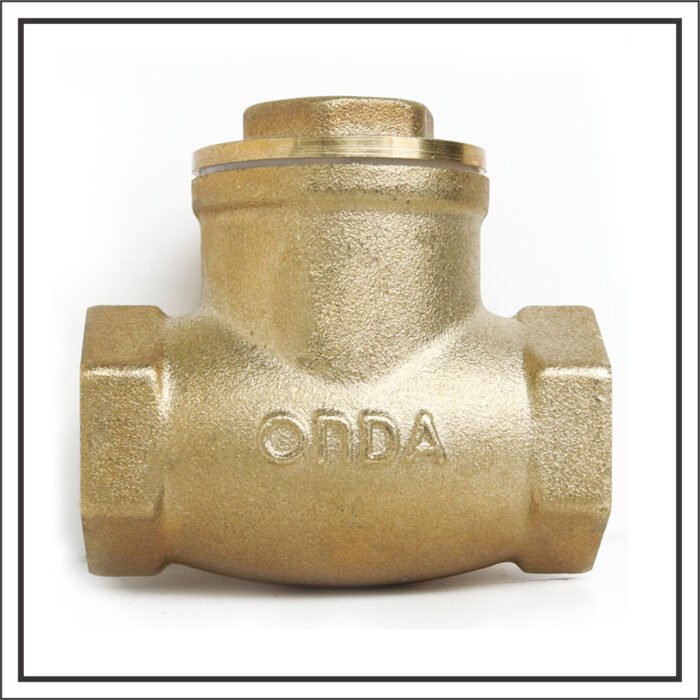 CHECK VALVE KLEP TABOK KUNINGAN 1/2" ONDA @10