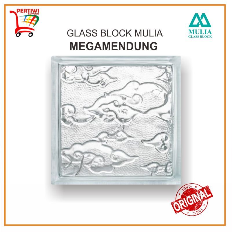 GLASS BLOCK MULIA 95096 MEGAMENDUNG