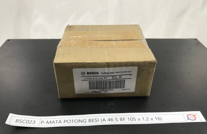 MATA GERINDA POTONG BESI BOSCH STD - A 46 S BF 105 X 1,2 X 16 - Image 3