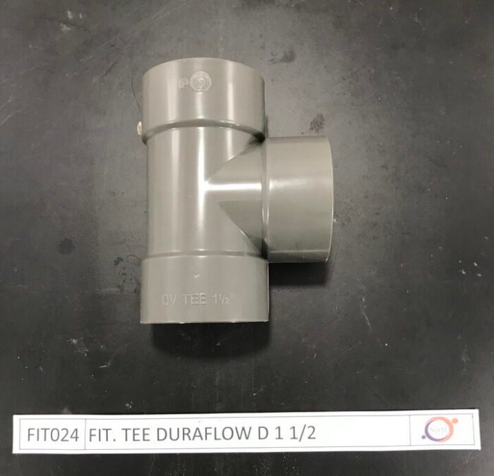 FIT. TEE DURAFLOW D 1 1/2 (84pcs/dus)