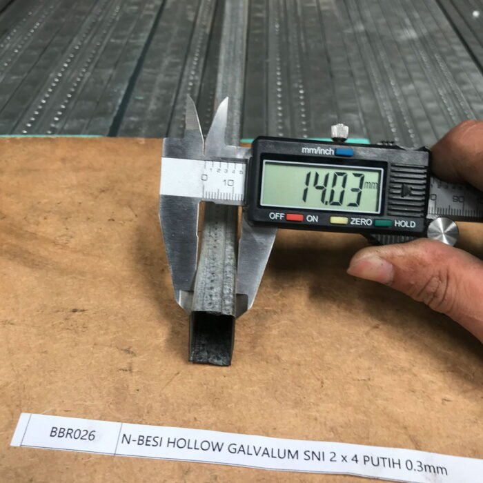 BAJA RINGAN HOLLOW 2 X 4 X 0,25MM