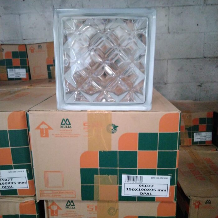 GLASS BLOCK MULIA OVAL