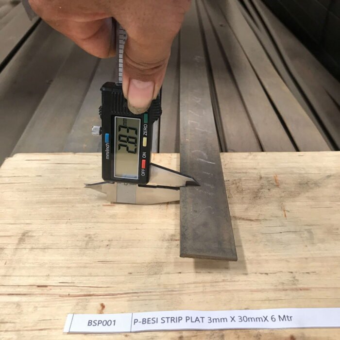 BESI STRIP PLAT 3MM X 30MM X 6 MTR (3,67KG) - Image 2