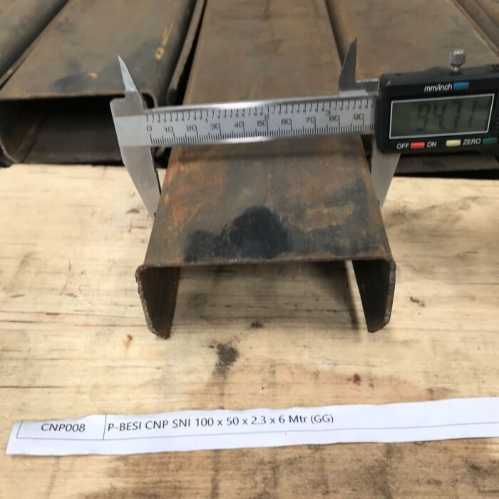 BESI CNP 100 X 50 X 2,3 MM X 6 MTR (14,60KG) SNI