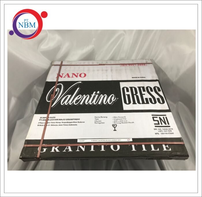 KERAMIK GRANIT 60 X 60 VALENTINO GRESS LAURENT GREY (DOUBLE) (KW1)