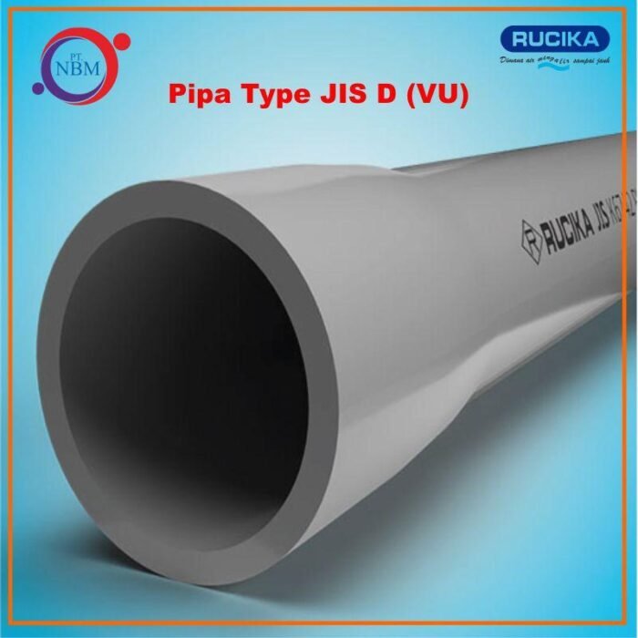 PIPA PVC 4" X 4 MTR RUCIKA JIS VU