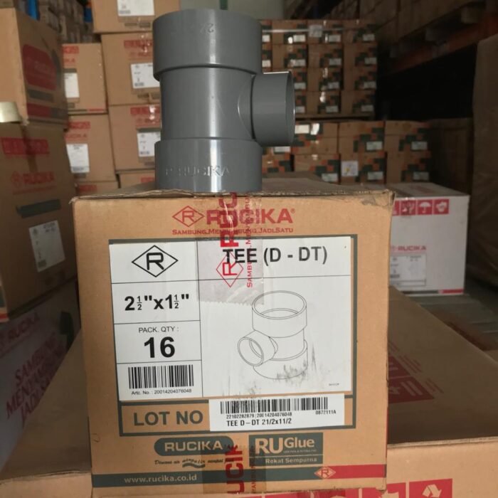 P-TEE RCK D-DT 2 1/2 x 1 1/2 @16 Pcs