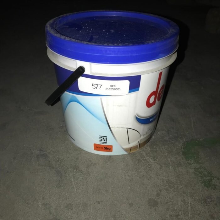 CAT TEMBOK GALON 5KG DELAC 577 RED