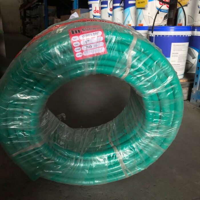 SELANG AIR PLASTIK DOP 1" X 50MTR SUPRAHOSE HIJAU