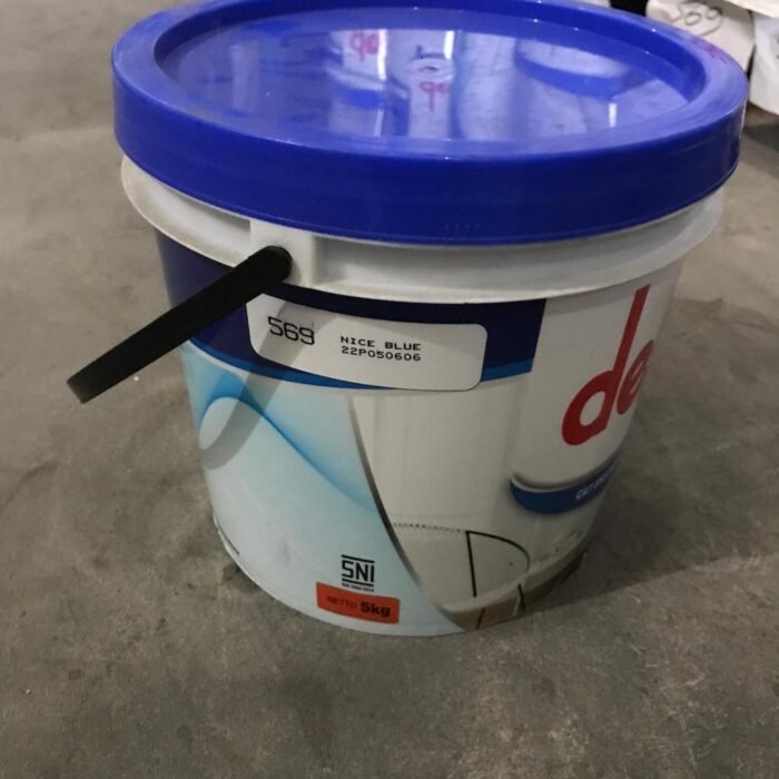 CAT TEMBOK GALON 5KG DELAC 569 NICE BLUE - Image 2