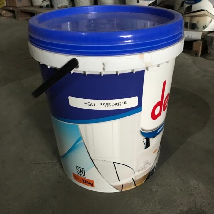 CAT TEMBOK PAIL 25KG DELAC 560 ROSE WHITE
