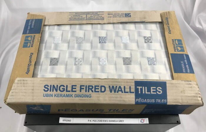 KERAMIK DINDING 25 X 40 PEGASUS DIANELA GREY (KW1) - Image 2