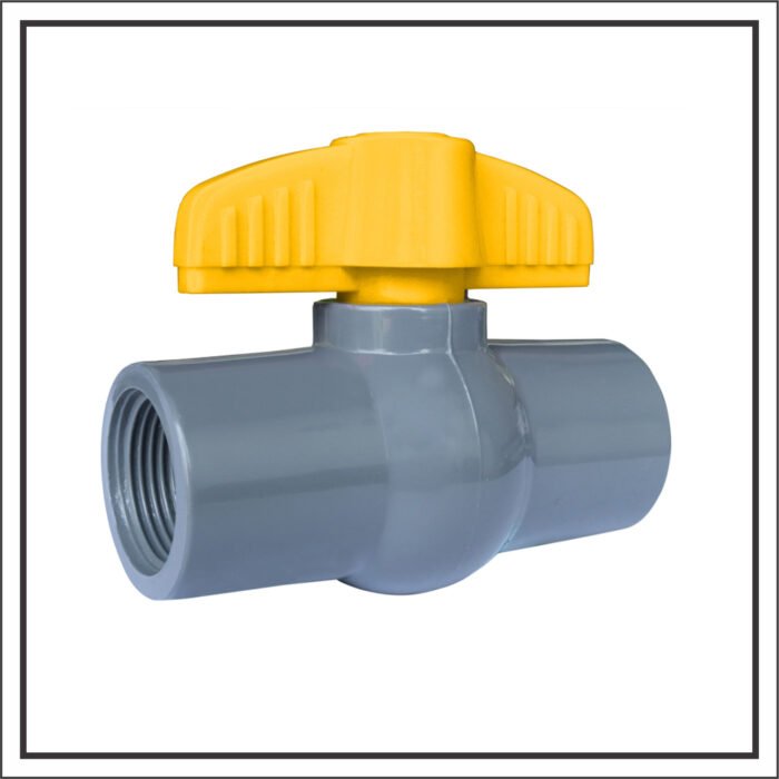 BALL VALVE PVC 1 1/2" ONDA PVAG (DRAT) @1