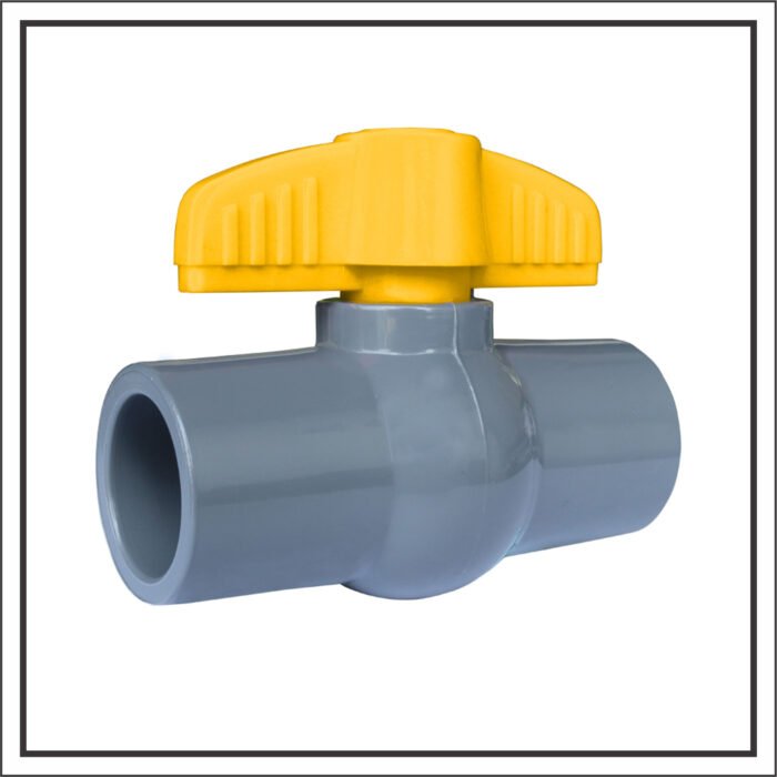 BALL VALVE PVC 1 1/2" ONDA PVBG (POLOS) @1
