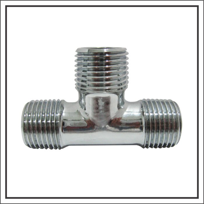 TEE CHROME (BRASS) 1/2" ONDA @30