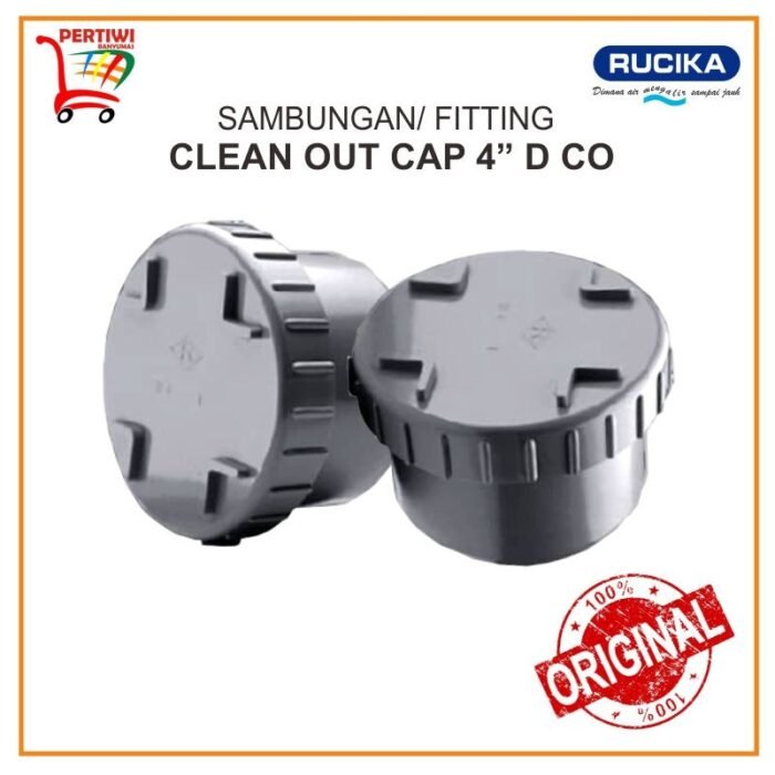 P-CLEAN OUT CAP 4 RCK D-CO @27 Pcs