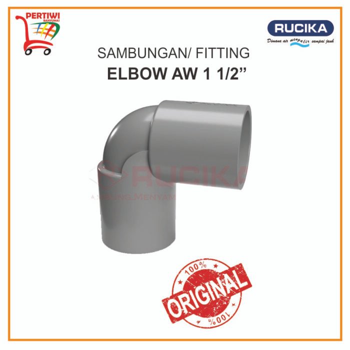 P-ELBOW RCK AW 1 1/2 @25 Pcs