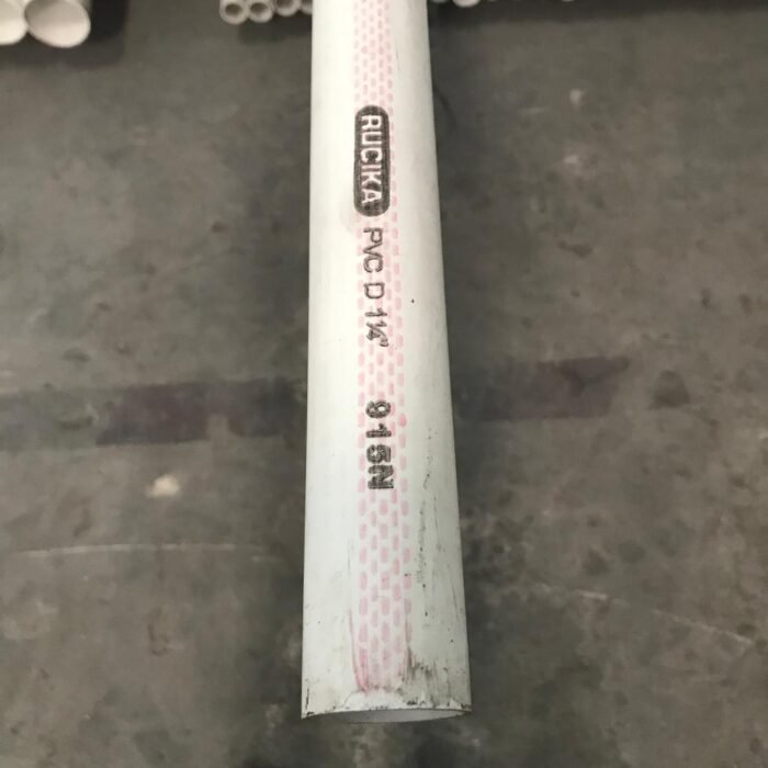 PIPA PVC 1 1/4" X 4 MTR RUCIKA STD D