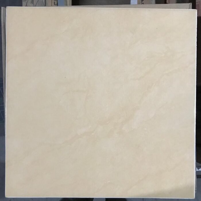 KERAMIK LANTAI GLOSSY MARBLE PLAIN 40 X 40 ACCURA SISILIA BEIGE (KWP)