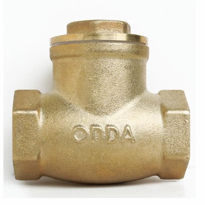 CHECK VALVE KLEP TABOK KUNINGAN 3/4" ONDA @6