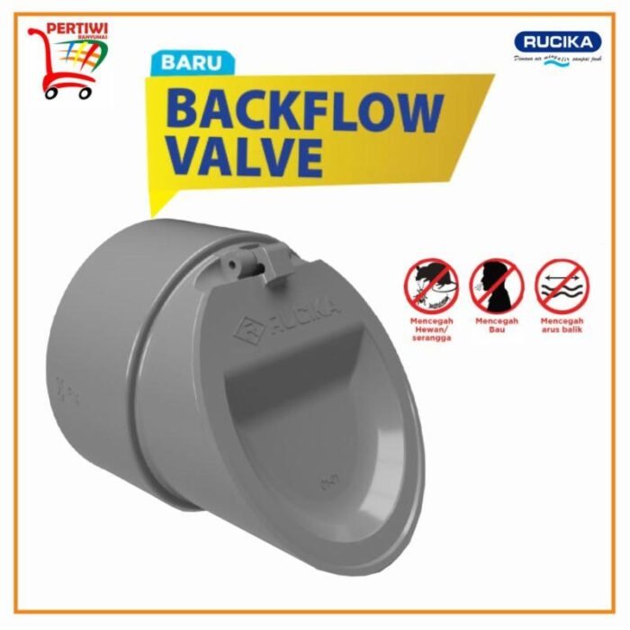 P-BACKFLOW VALVE RCK 6 @ 4 Pcs