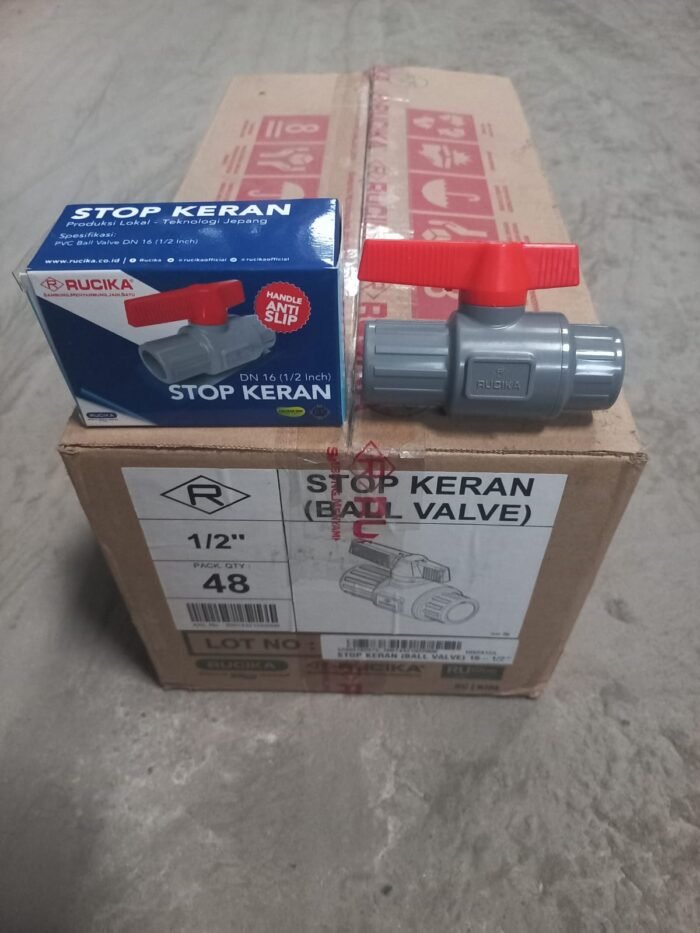 P-STOP KERAN/BALLVALVE RCK AW 1/2 @48