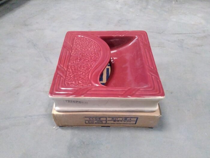 ROOSTER KERAMIK REGULER 20 X 20 TRISENSA RO - 6 COLONIAL MAROON B (KW1)