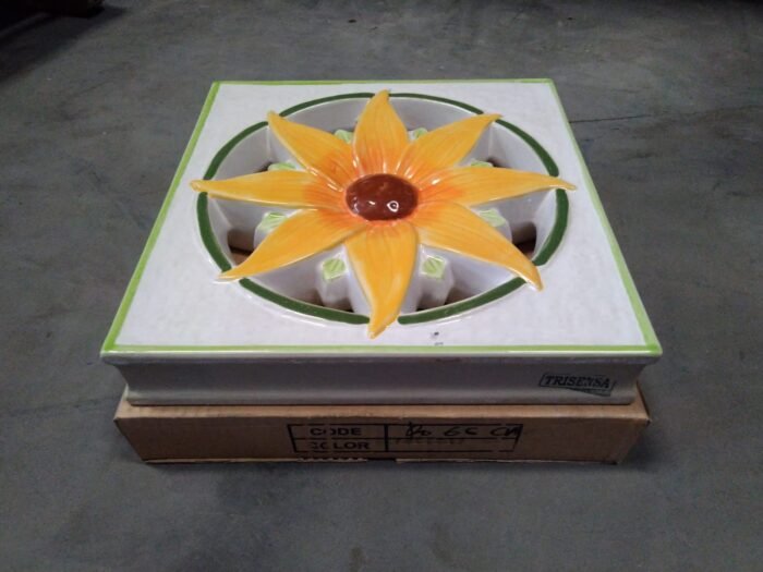 ROOSTER KERAMIK PAINTING 30 X 30 TRISENSA RO - 66C DAISY YELLOW (KW1)