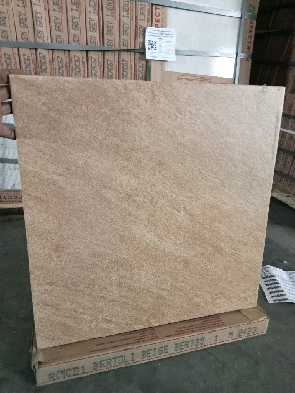 KERAMIK LT MATTE RUSTIC EMBOSSED 50 X 50 MULIA SIGNATURE BERTOLI BEIGE (KW1) - Image 2