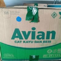 CAT KAYU & BESI GLOSS 0,9LTR AVIAN SADDLE BROWN (306)